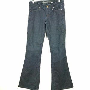 💫American Eagle Outfitters Flare Jeans Blue Sz 4